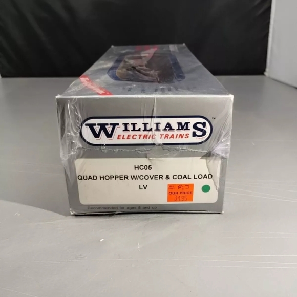 Williams Electric Trains HC05 Quad Hopper W/Cover & Coal Load LV New Sealed - Picture 3 of 4
